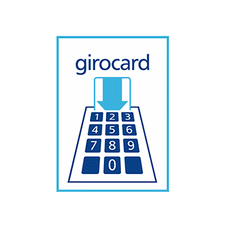 Bezahlmöglichkeit über Girocard Logo