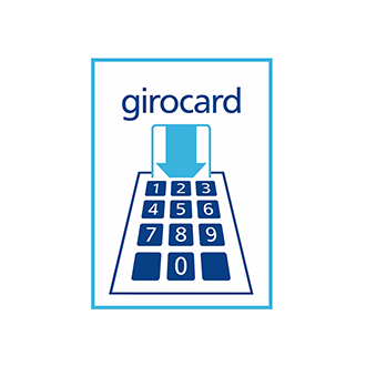 Bezahlmöglichkeit über Girocard Logo